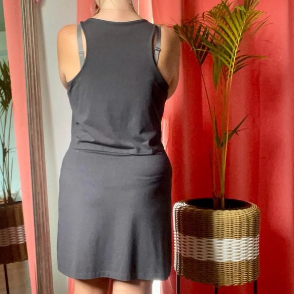 Susana Monaco Gray Layered Tiered Dress size medium - Picture 9 of 9